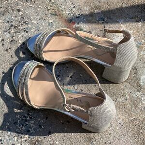 Elegant  Silver Nina Women's Heels